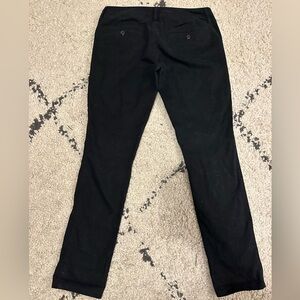American Eagle Black Stretch Tailored Trouser Pants Size 8